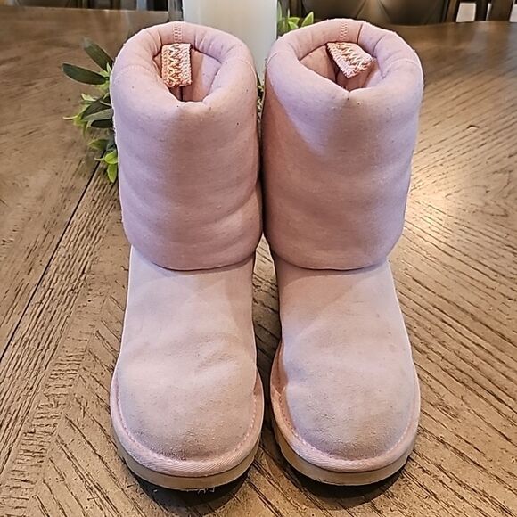 Classic short fur jersey cozy UGG size 7 light pink - Picture 7 of 12